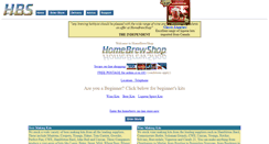 Desktop Screenshot of homebrewshop.co.uk