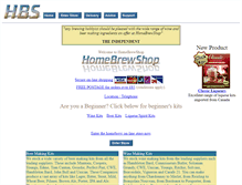 Tablet Screenshot of homebrewshop.co.uk